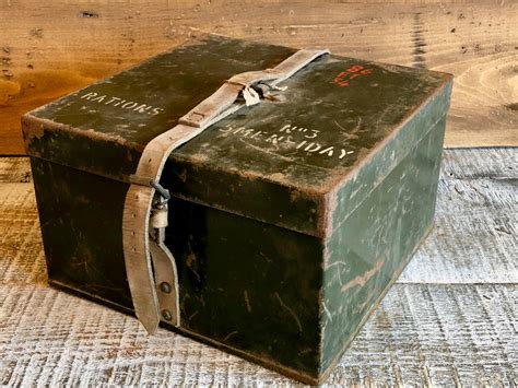 Vintage Military Box 